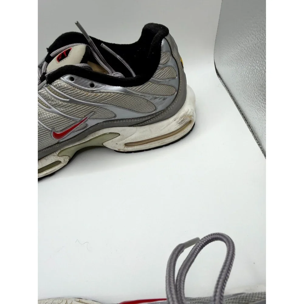 Nike Air Max Plus QS‎ 903827-001 Mens 11.5 Running Shoes Silver Bullet Sneaker